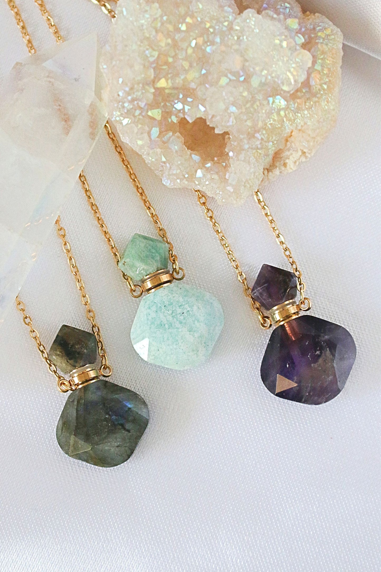 24 Karat Luxuriöse Mini-Kristallflakons